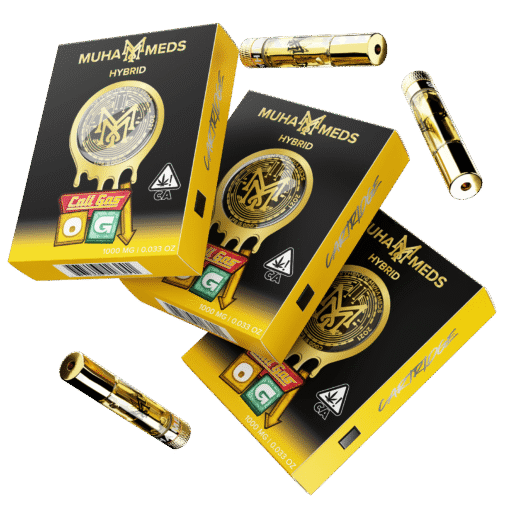 Cali Gas OG Muha Meds Cart 1000MG | Hybrid
