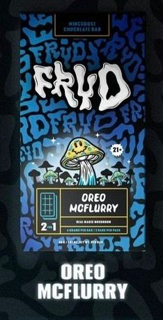 Oreo McFlurry Fryd Magic Mushroom Chocolate Bar