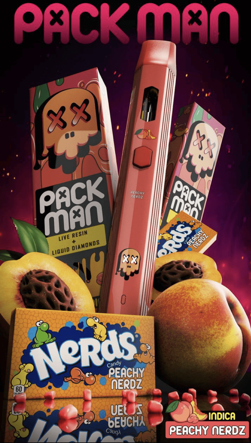 PackMan dispos Peachy Nerdz online kaufen