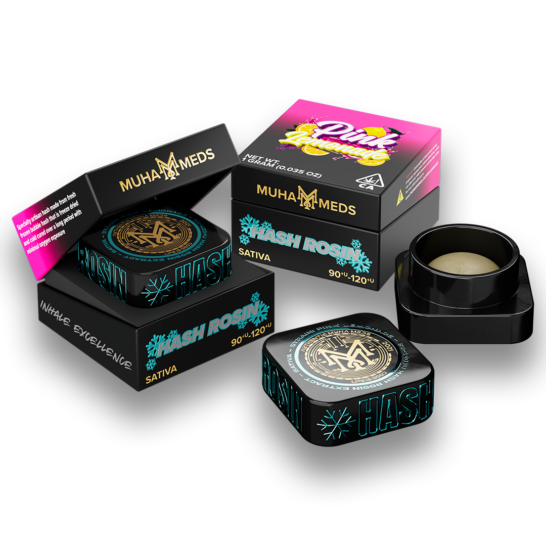 Pink Lemonade Muha Meds Hash Rosin | Sativa