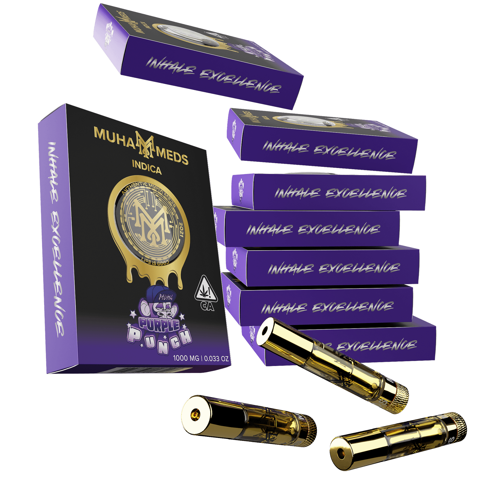 Purple Punch Muha Meds Cart 1000MG | Indica