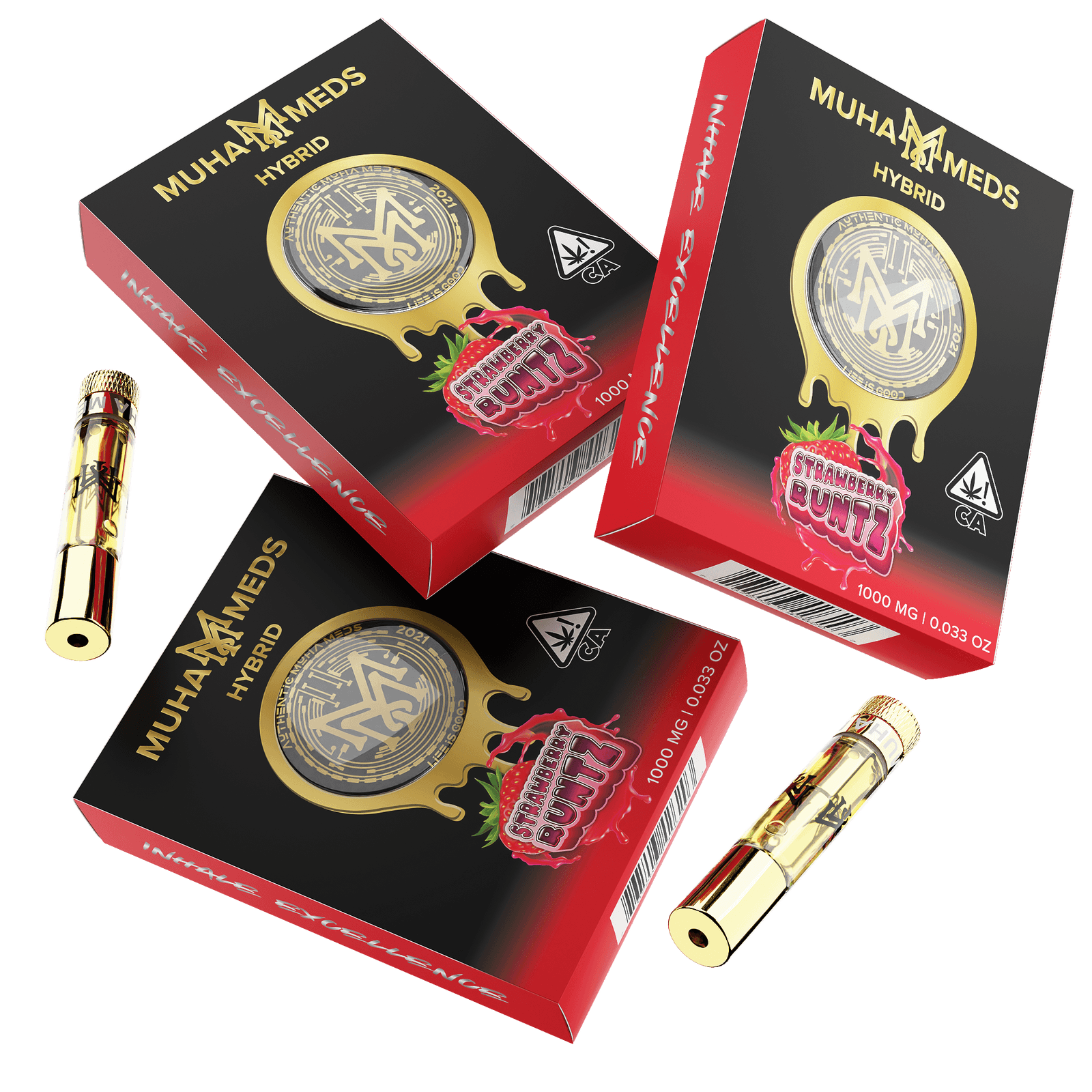 Strawberry Runtz Muha Meds Cart 1000MG | Hybrid Kaufen