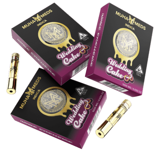 Wedding Cake Muha Meds Cart 1000MG | Indica