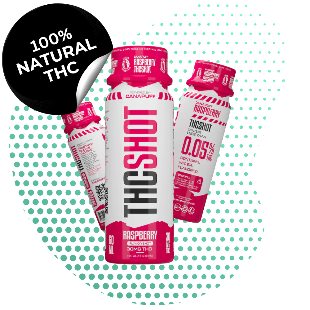 Canapuff THC SHOT - Himbeere 60ml Kaufen