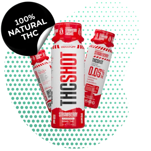 Canapuff THC SHOT Strawberry 60ml Kaufen