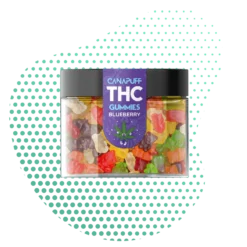 THC Gummibärchen Heidelbeere