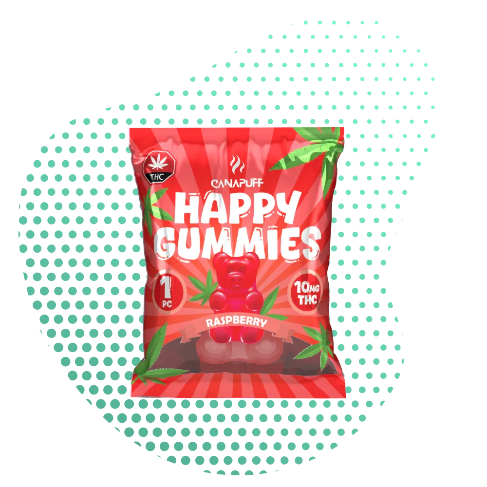 THC Gummibärchen - Raspberry Kaufen Online