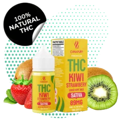 THC Liquid 89mg - Kiwi Strawberry - 30ml Kaufen Online