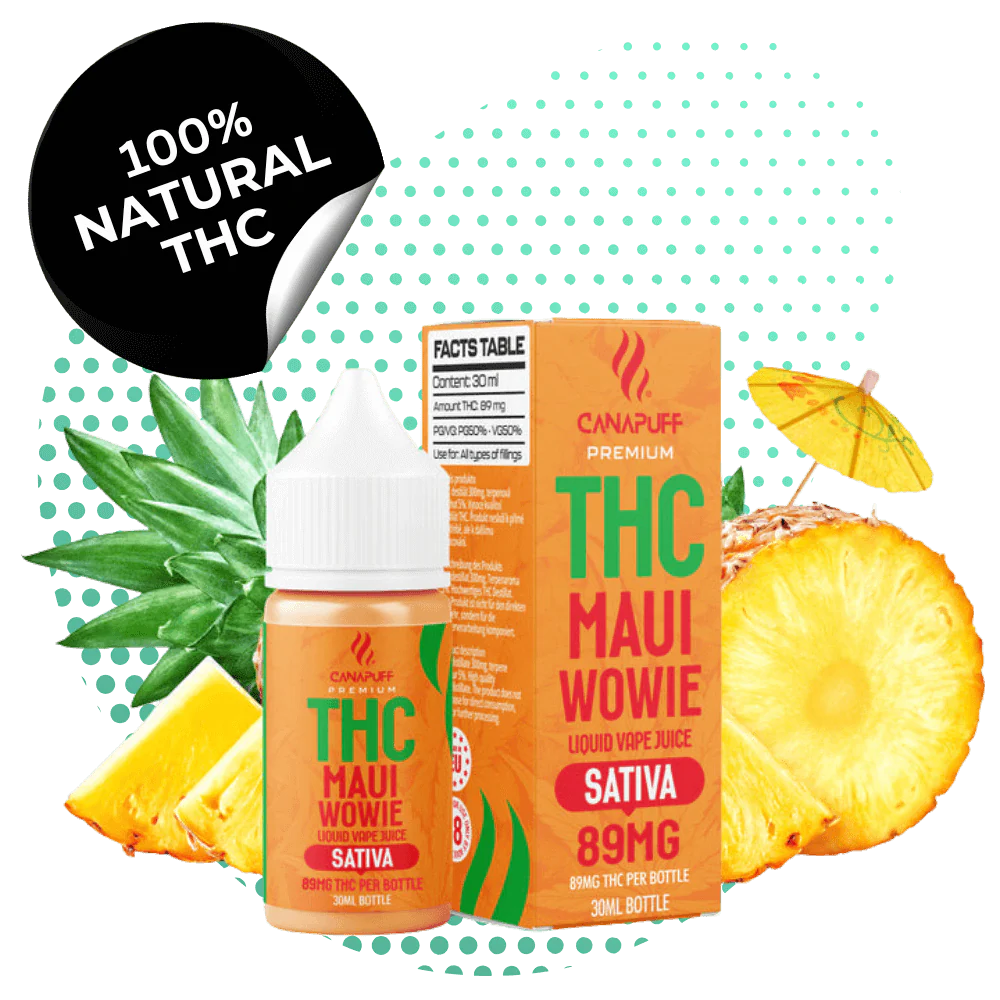 THC Liquid 89mg - Maui Wowie - 30ml Kaufen Online