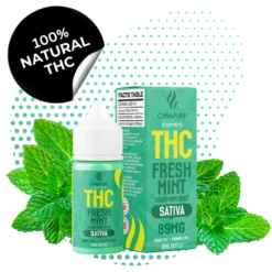 THC Liquid 89mg THC/2000mg CBD - Fresh Mint - 30ml Kaufen