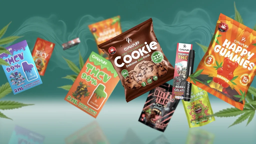 Canapuff: Premium THC, CBD & mehr