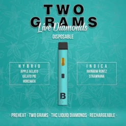 2G Live Diamonds Disposable Vapes Kaufen Online